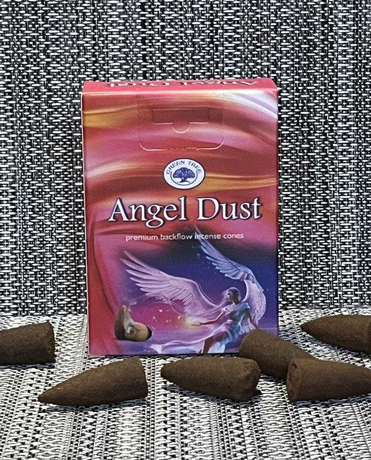 Vonné kužele "Tečúci dym" 12ks, vôňa Angel Dust