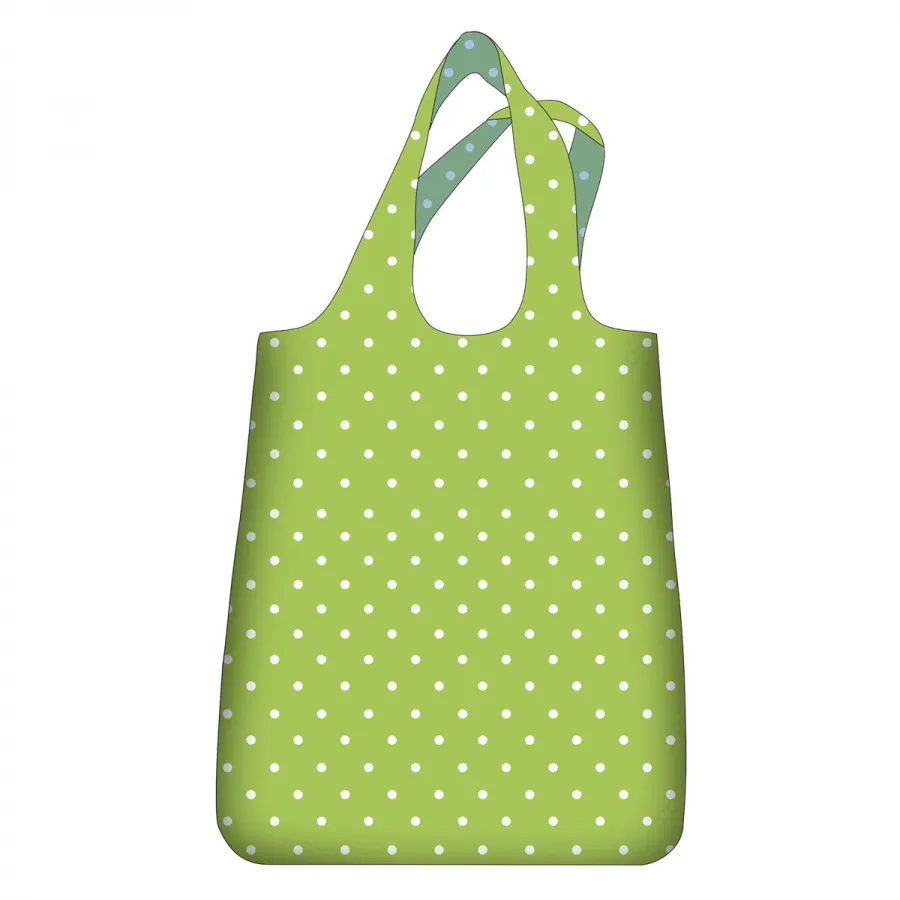 Ecozz nákupná taška "Bodky - zelená"