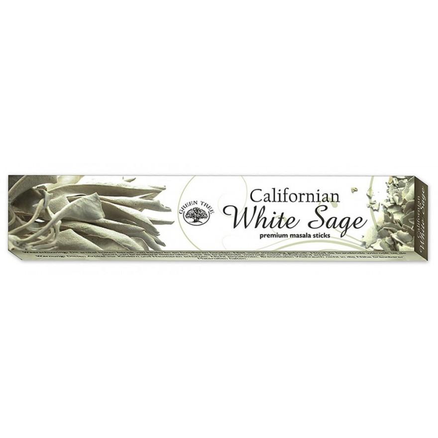 Vonné tyčinky - Green Tree "White Sage" - očistné