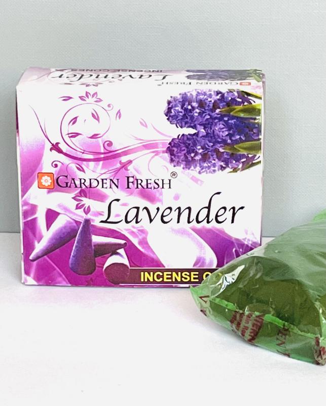 Vonné kužele 15ks, vôňa Lavender
