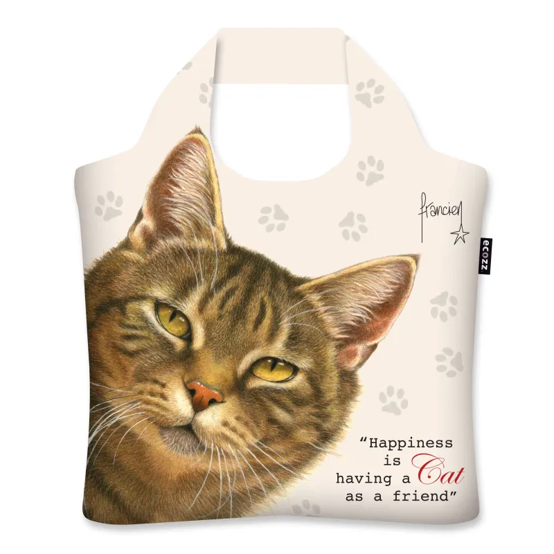 Ecozz nákupná taška "Francien’s Cats"
